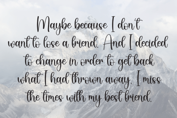 Butter Signatures Font - Preview 5