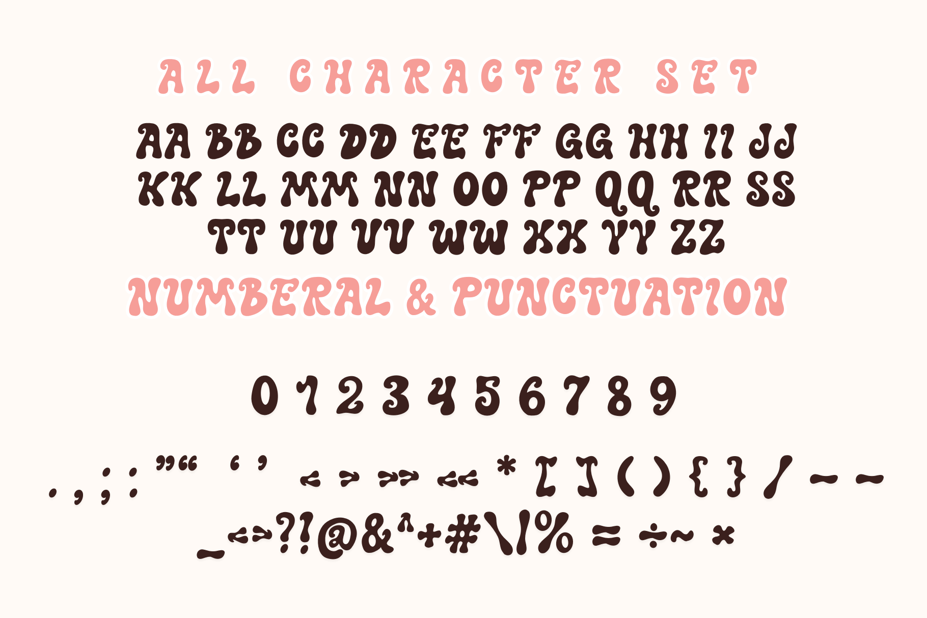 Christmas Bubble Font - photo 5