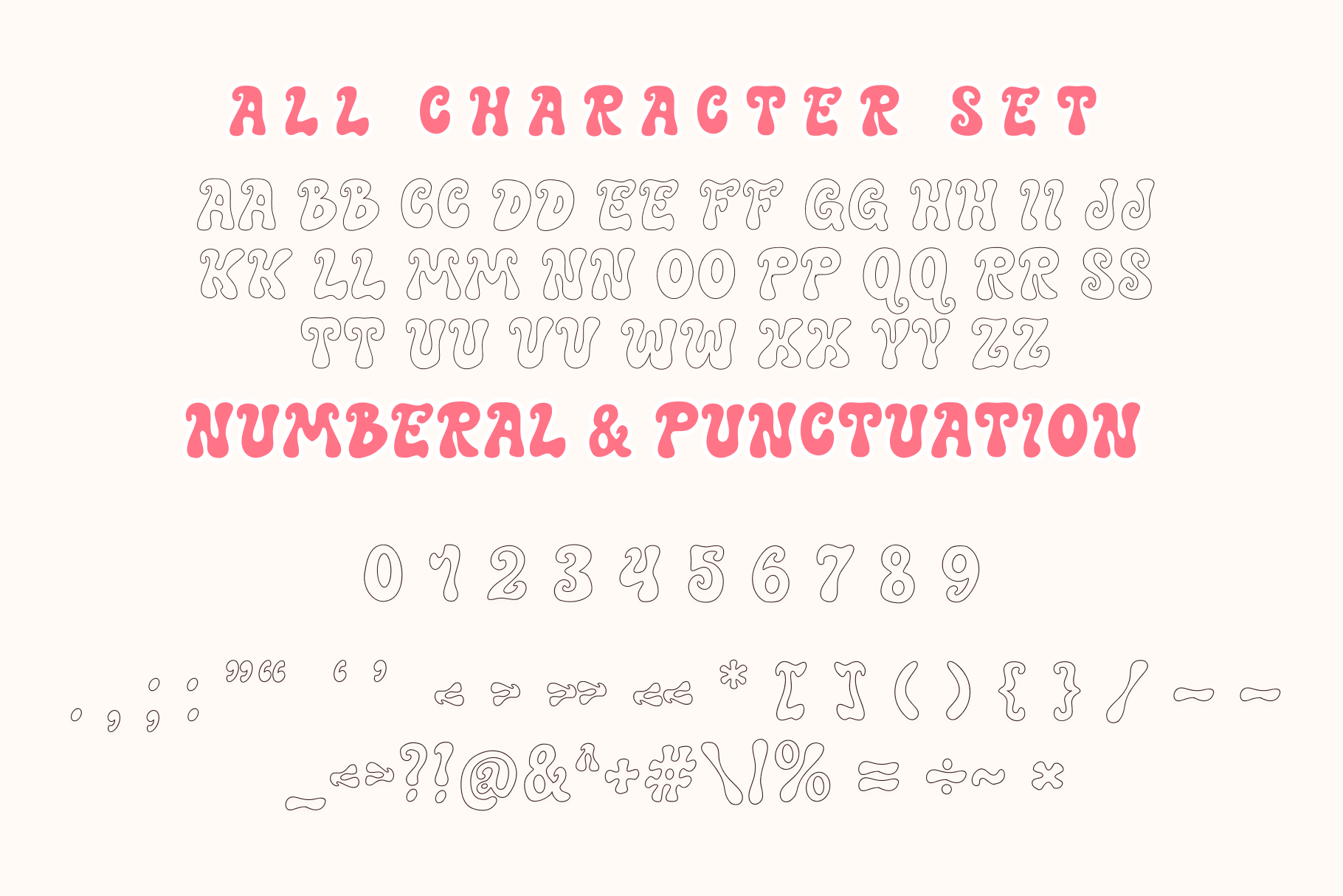 Christmas Bubble Font - photo 6