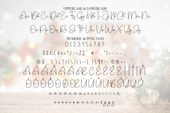 Christmas Wonderful Font - Preview 6