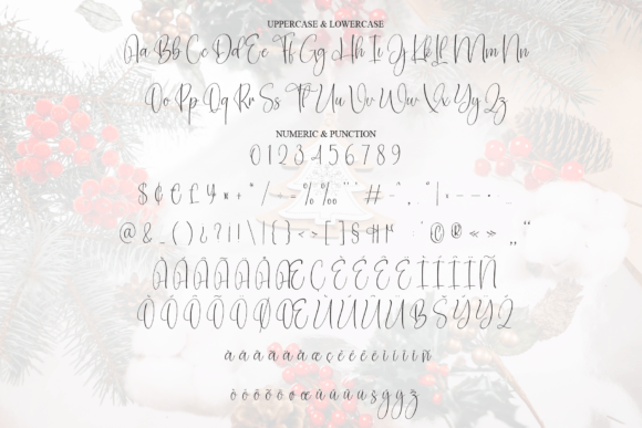 Christmas Wonderful Font - Preview 6