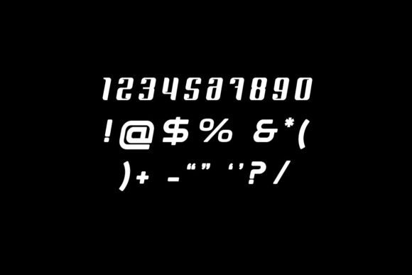 Cyber House Font PNG with transparent background - Preview 5