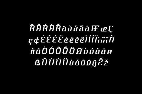 Cyber House Font PNG with transparent background - Preview 6