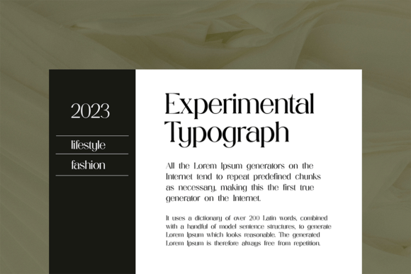 Extradicta Font - Preview 2