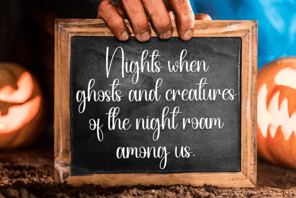 Ghosting Font - Preview 2