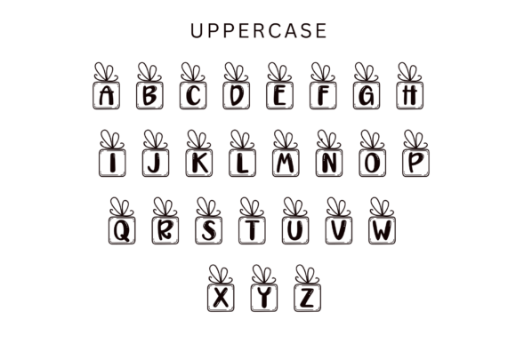 Gift Box Font - Preview 6
