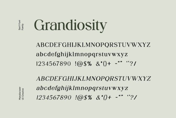Grandiosity Font - Preview 6