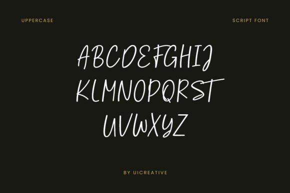 Harvest Bailey Font PNG with transparent background - Preview 6