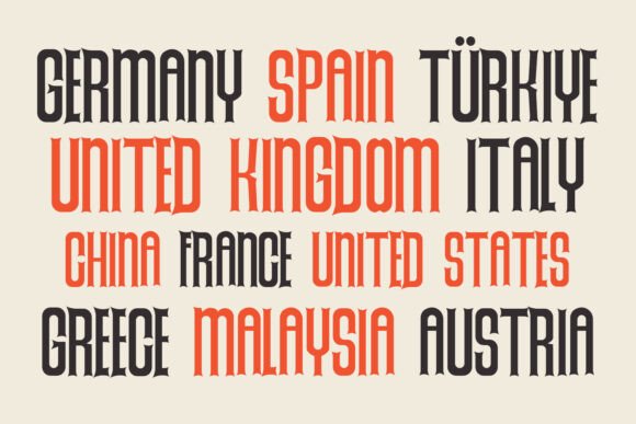 Hasclaw Harloth Font - Preview 2