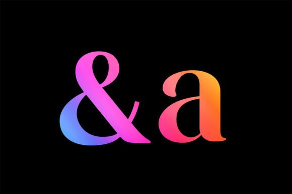 Meditative Font PNG with transparent background - Preview 3