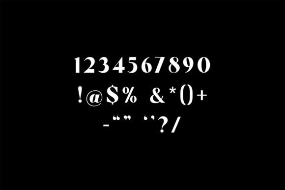 Meditative Font PNG with transparent background - Preview 6