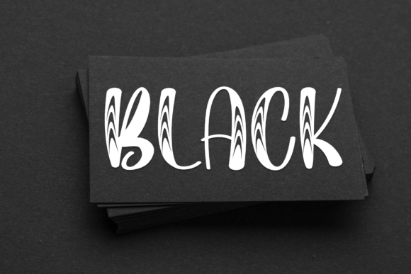 Merry Halloween Font PNG with transparent background - Preview 4