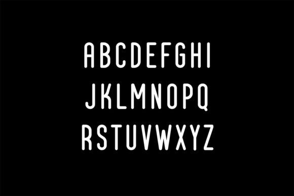 Metrofutura Font font preview - 4