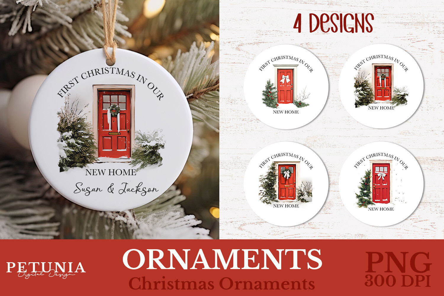 New Home First Christmas Ornament