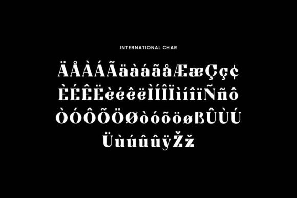 Obligately Font PNG with transparent background - Preview 6