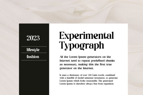 Psychedelic Font font preview - 6