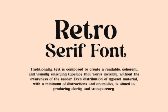 Retroactive Font PNG with transparent background - Preview 4