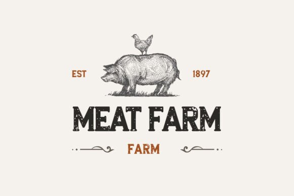Rough Flannel Font PNG with transparent background - Preview 1
