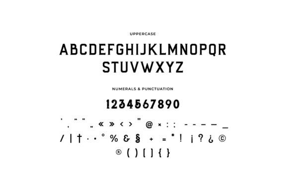 Rough Flannel Font PNG with transparent background - Preview 3