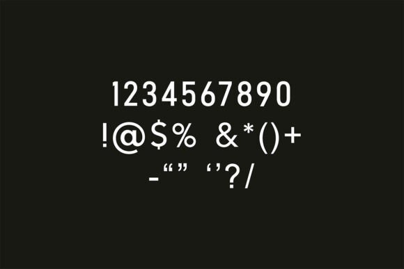 Roundman Font PNG with transparent background - Preview 6