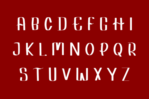 Chrismas Mug Font PNG with transparent background - Preview 2