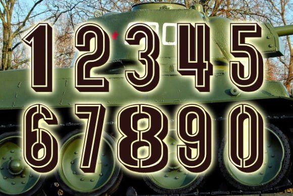 Army Watch Font - Preview 2