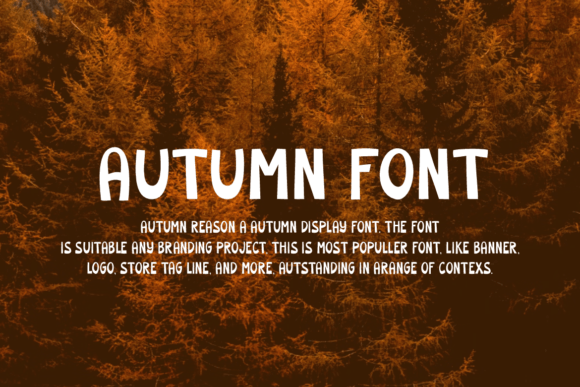Autumn Reason Font - Preview 4