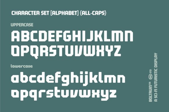Boltruin Font - Preview 3