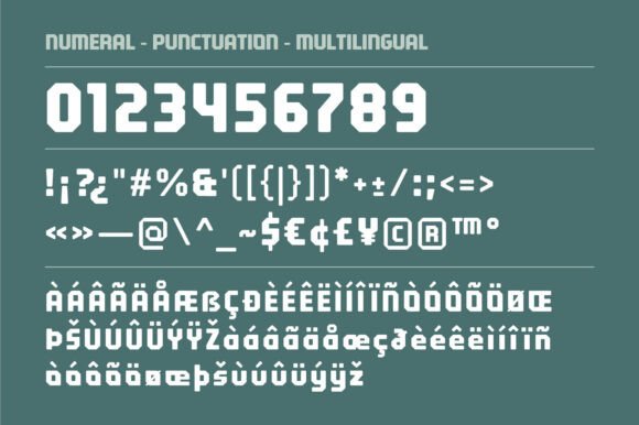 Boltruin Font - Preview 6