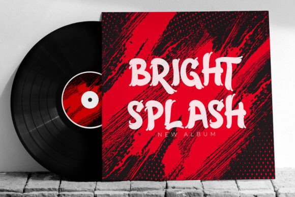 Bright Splash Font - Preview 1