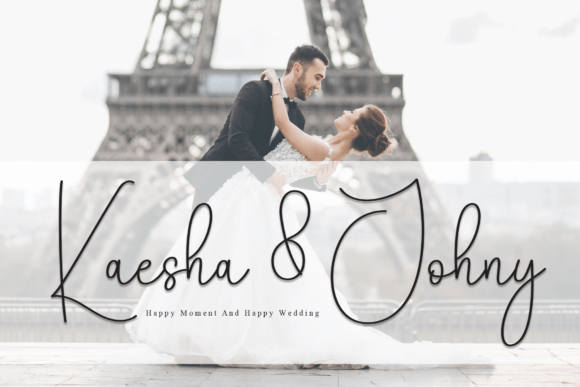 Calligraphy Font - Preview 1