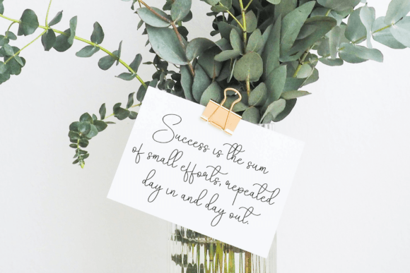 Calligraphy Font - Preview 3