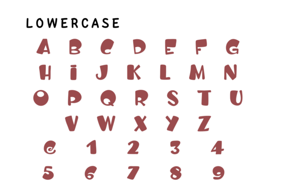 Cat and Cup Font - Preview 2