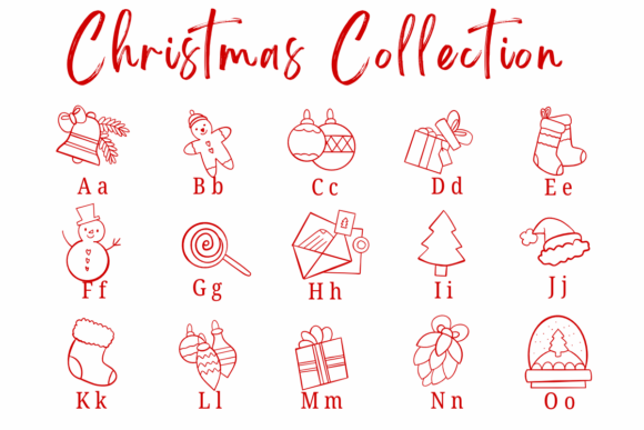 Christmas Collection Font - Preview 1