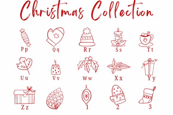 Christmas Collection Font - Preview 2