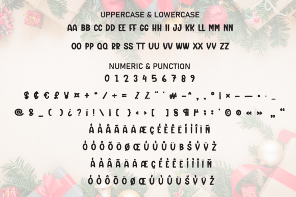 Christmas Saturday Font - Preview 6