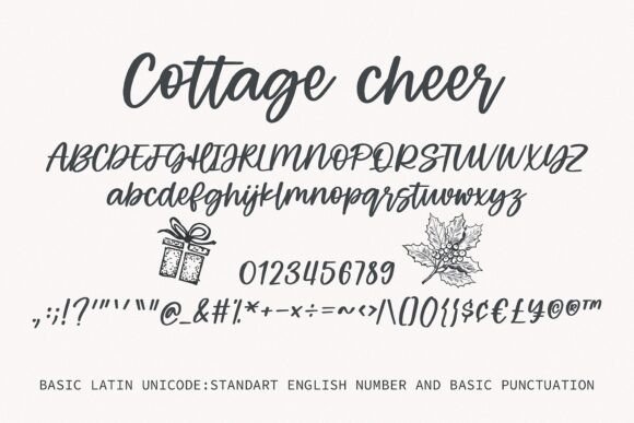 Cottage Cheer Font - Preview 1