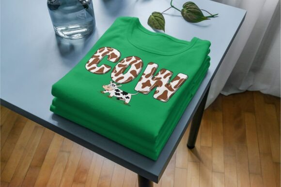 Cow Pattern Font - Preview 4