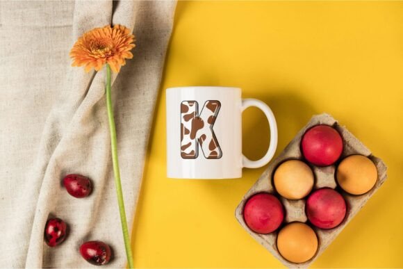 Cow Pattern Font - Preview 5