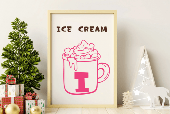 Cup Christmas Font - Preview 6