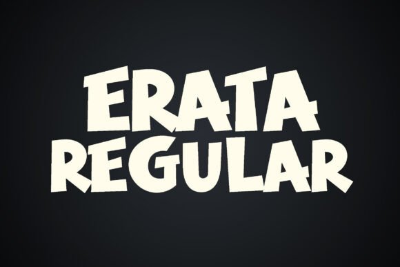 Erata Font - Preview 2