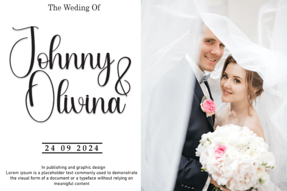 Father Christmas Font - Preview 1