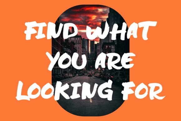 Hot Road Brush Font PNG with transparent background - Preview 6