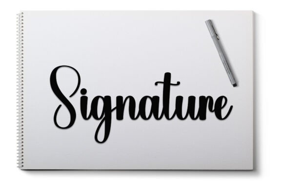 Handmade Signature Font - Preview 2