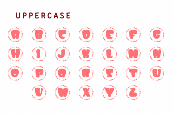 Heart Arrow Font - Preview 1