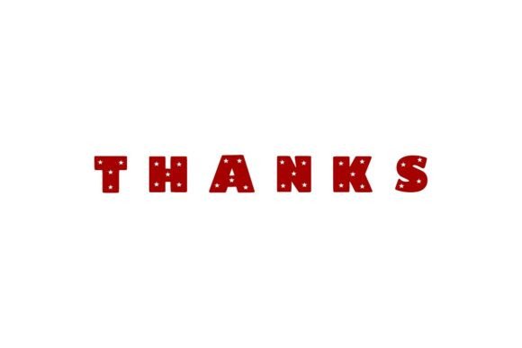 Holly Stars Font PNG with transparent background - Preview 6