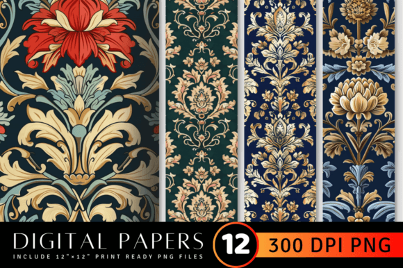 Jacquard Fabric Digital Paper Background