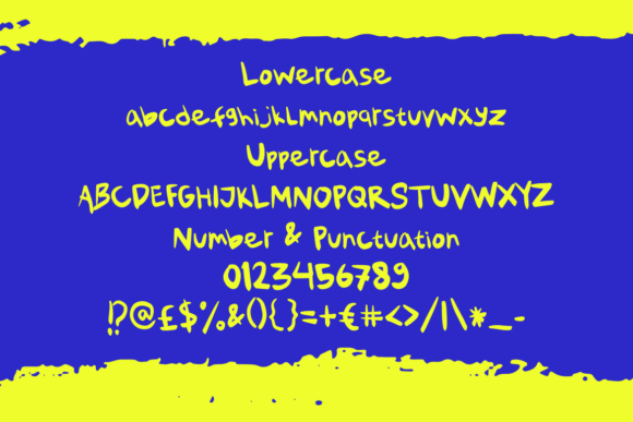 Jullybop Font PNG with transparent background - Preview 4