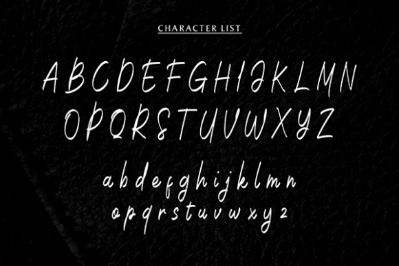 Leatherity Font PNG with transparent background - Preview 5