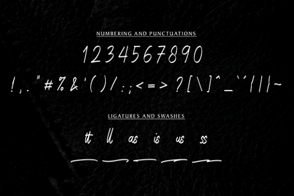 Leatherity Font PNG with transparent background - Preview 6